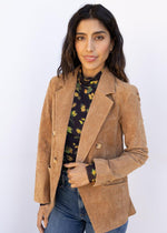 Blank NYC Pecan Blazer-Hand In Pocket