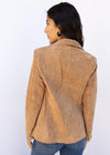 Blank NYC Pecan Blazer-Hand In Pocket