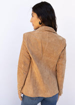 Blank NYC Pecan Blazer-Hand In Pocket