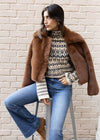 Steve Madden Juniper Coat - Nutmeg-Hand In Pocket