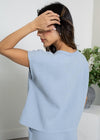 Bobi S/S Dolman Top - Water-Hand In Pocket