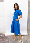 Greylin Tasha Poplin Midi Dress ***FINAL SALE***-Hand In Pocket