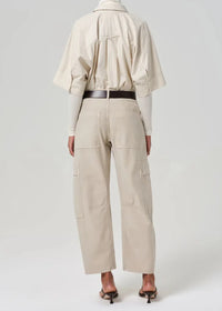 Citizens of Humanity Marcelle Cargo- Burnished Quartz-Hand In Pocket