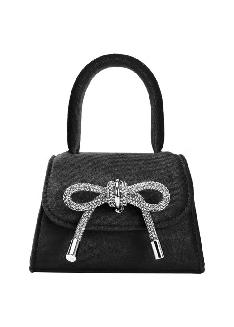 Melie Bianco Sabrina Mini Velvet Bag ***FINAL SALE***-Hand In Pocket