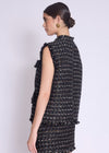 Berenice Vador Sleeveless Tweed Jacket-Hand In Pocket