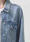 Agolde Martika Denim Jacket-Hand In Pocket