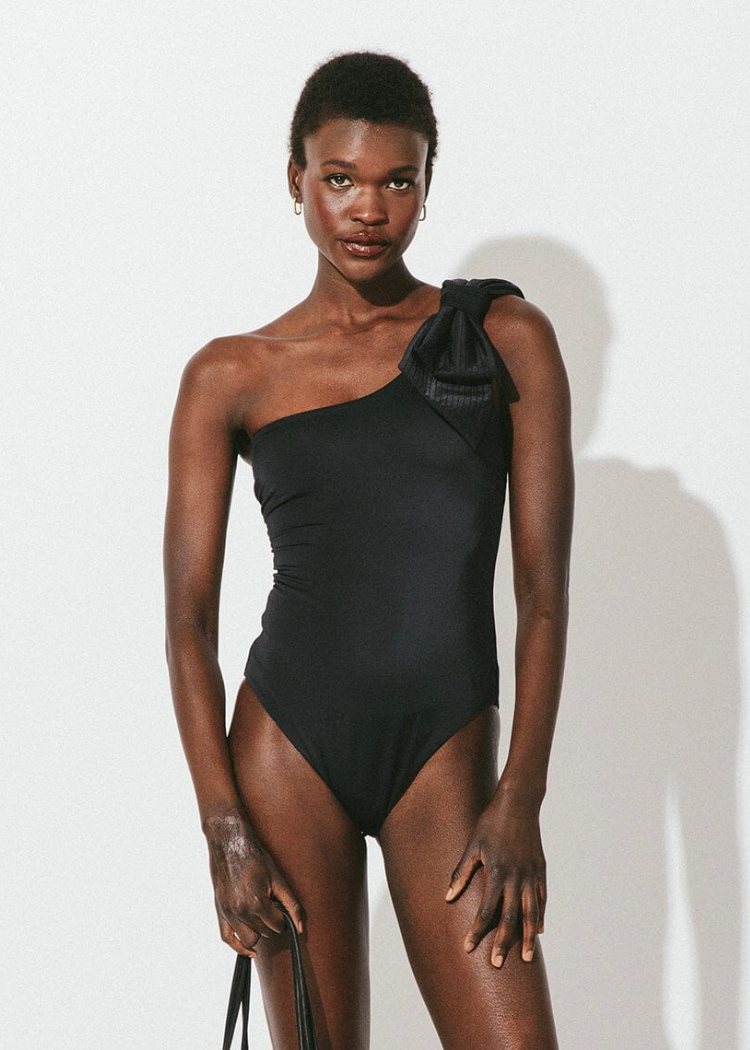 Cleobella Inga One Piece - Black-Hand In Pocket