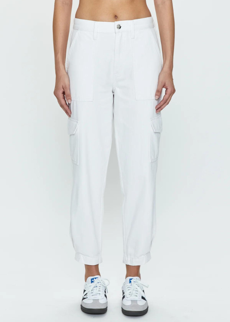 Pistola Josephine Pant - White ***FINAL SALE***-Hand In Pocket