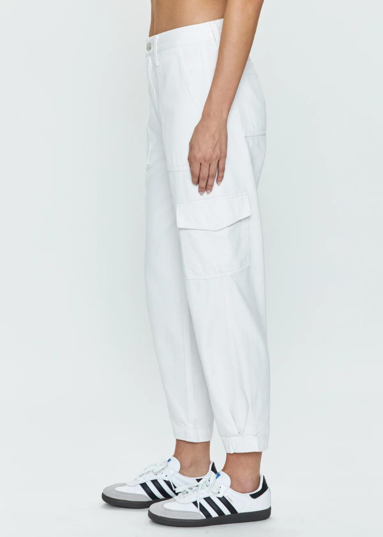 Pistola Josephine Pant - White ***FINAL SALE***-Hand In Pocket