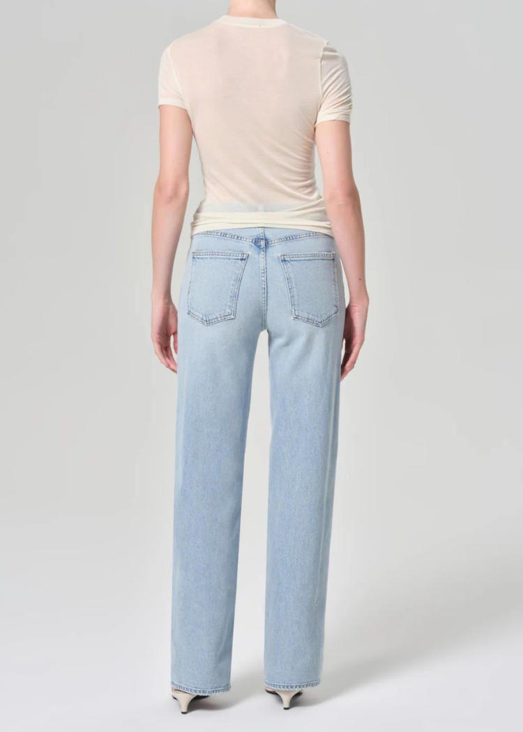 Harper Straight Jean (Stretch) In Beam-Hand In Pocket