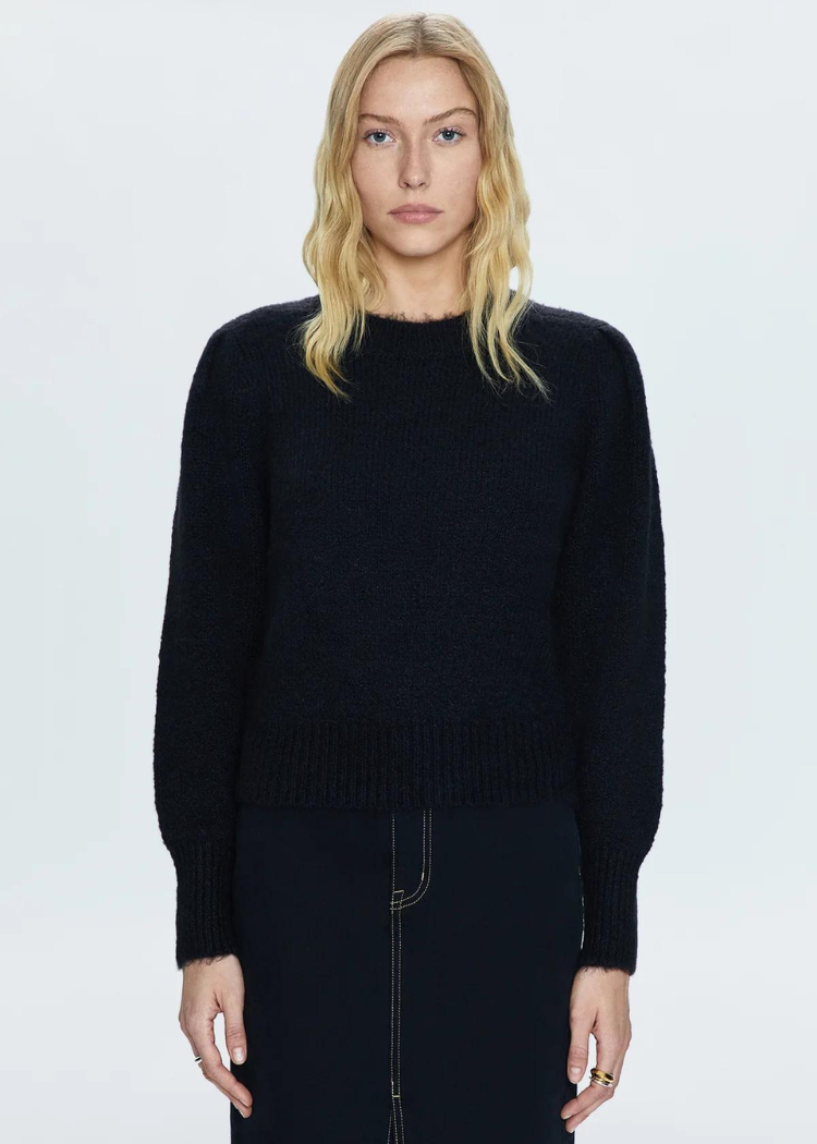 Pistola Colette Sweater- Noir-Hand In Pocket