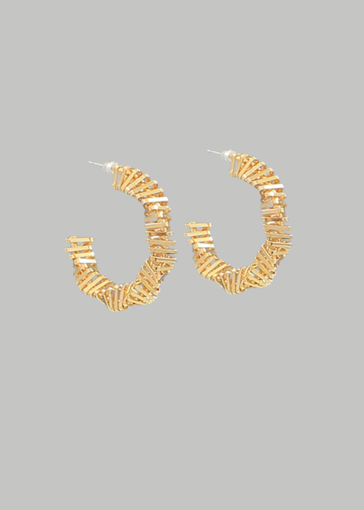 Twisted Metal Hoops-Hand In Pocket