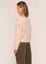 Heartloom Elliot Sweater- Ecru-Hand In Pocket