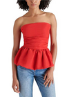 Steve Madden Amari Top- Red-Hand In Pocket