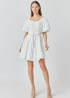 Eloise Pleated Puff Sleeve Dress ***FINAL SALE***-Hand In Pocket