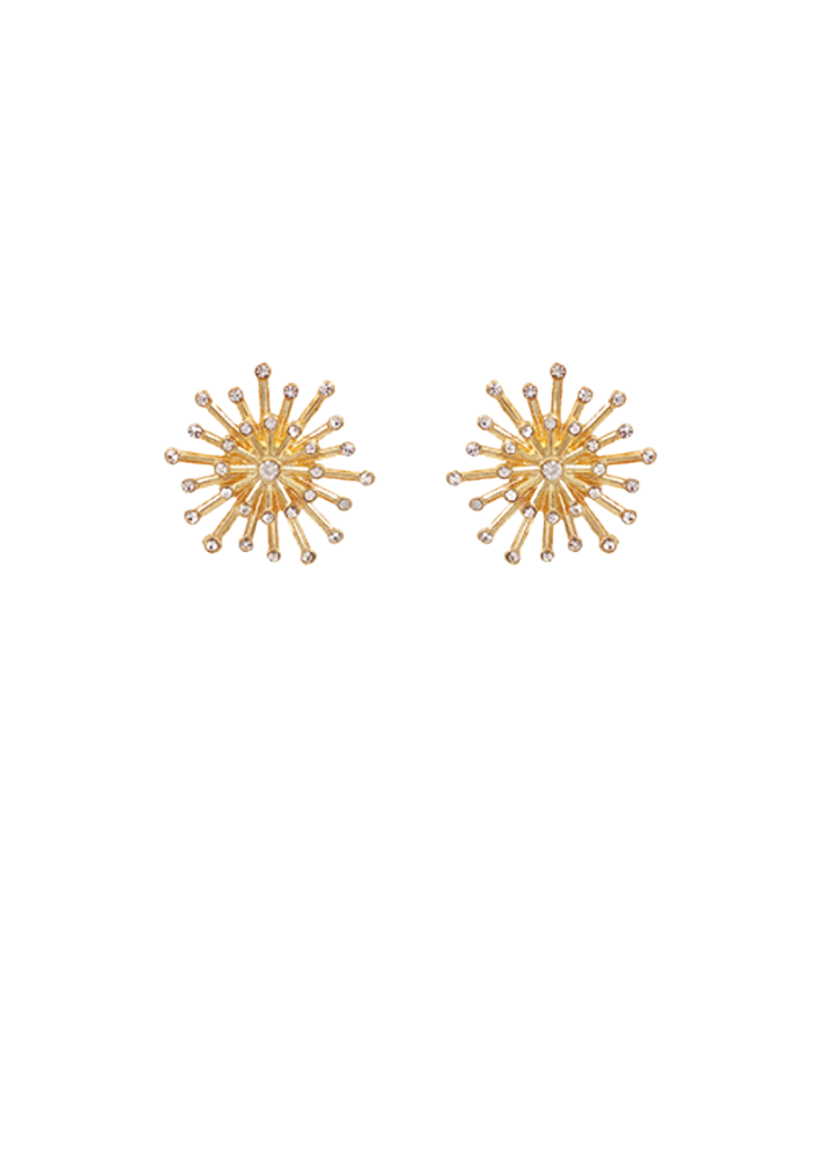 Leyla Sunburst Earrings-Hand In Pocket