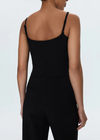 Pistola Marcia Jumpsuit- Black-Hand In Pocket