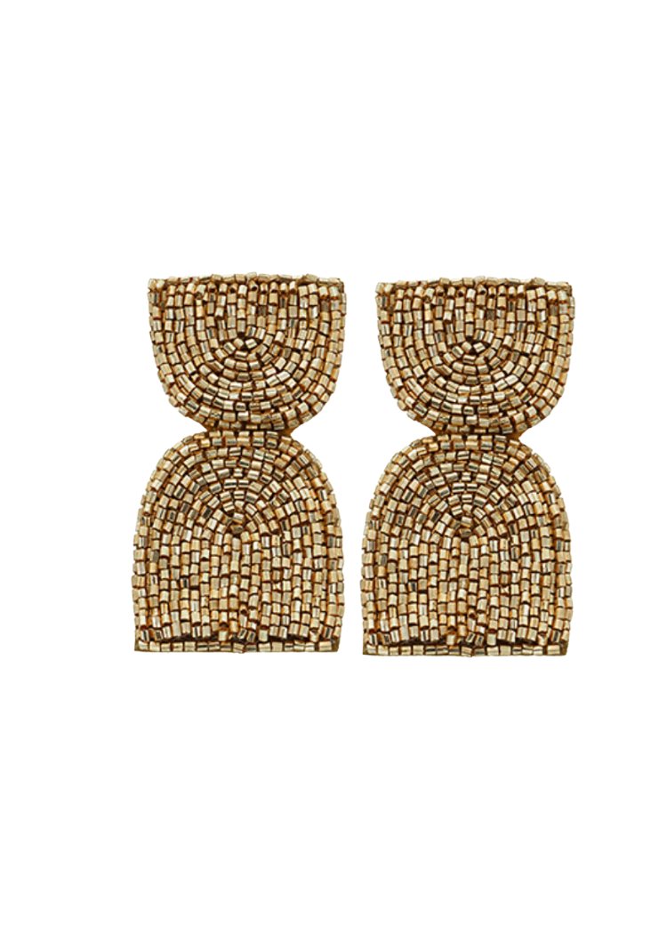 Kimia Arch Earrings-Gold-Hand In Pocket