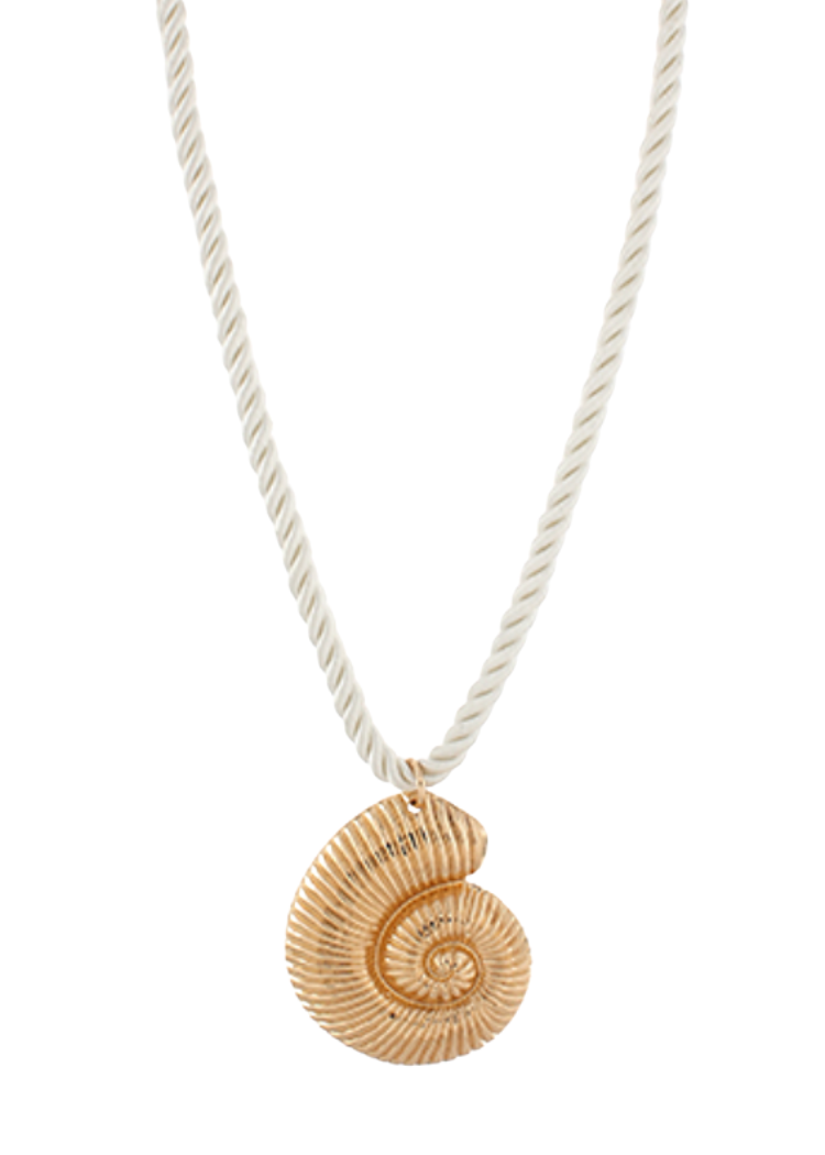 Shell Island Pendant-Hand In Pocket