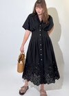 Exquise Vera Dress- Black-Hand In Pocket