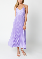 Callie Pleated Dress-Hand In Pocket