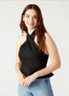 Steve Madden Kosta Top- Black ***FINAL SALE***-Hand In Pocket