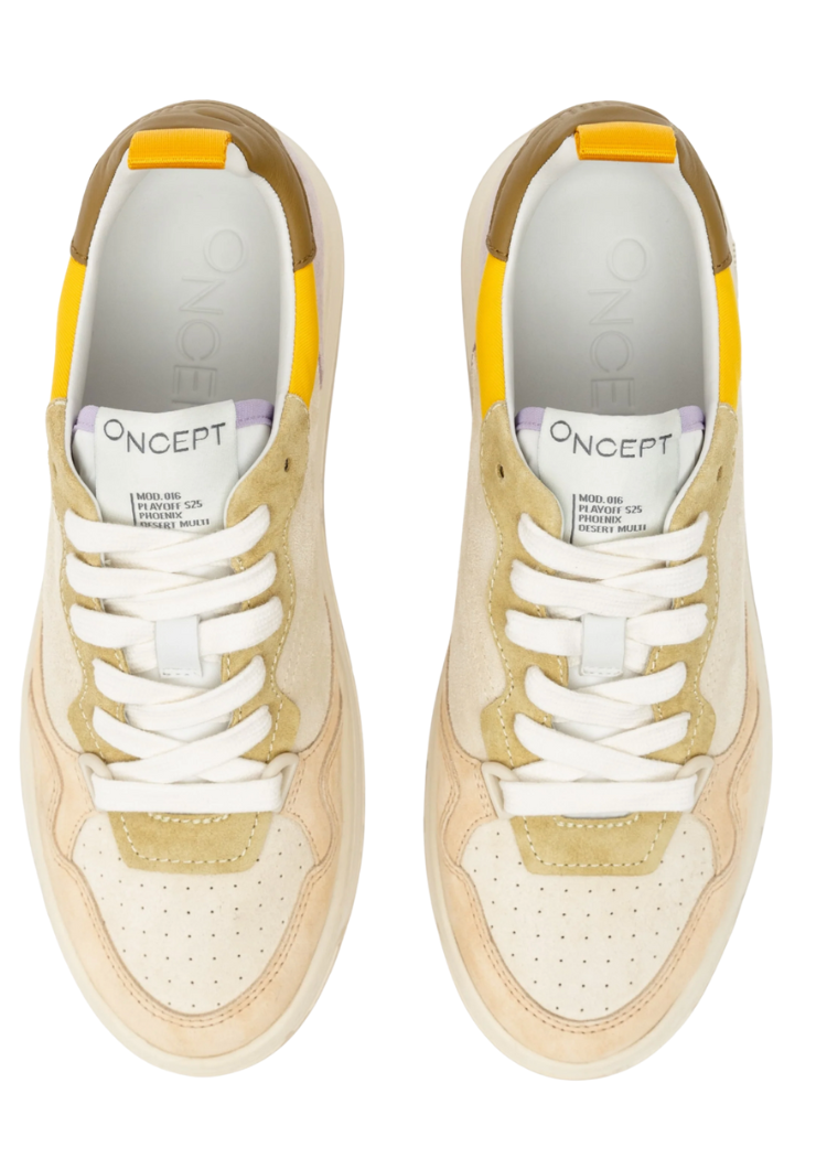 Oncept Phoenix Sneaker- Desert Multi-Hand In Pocket