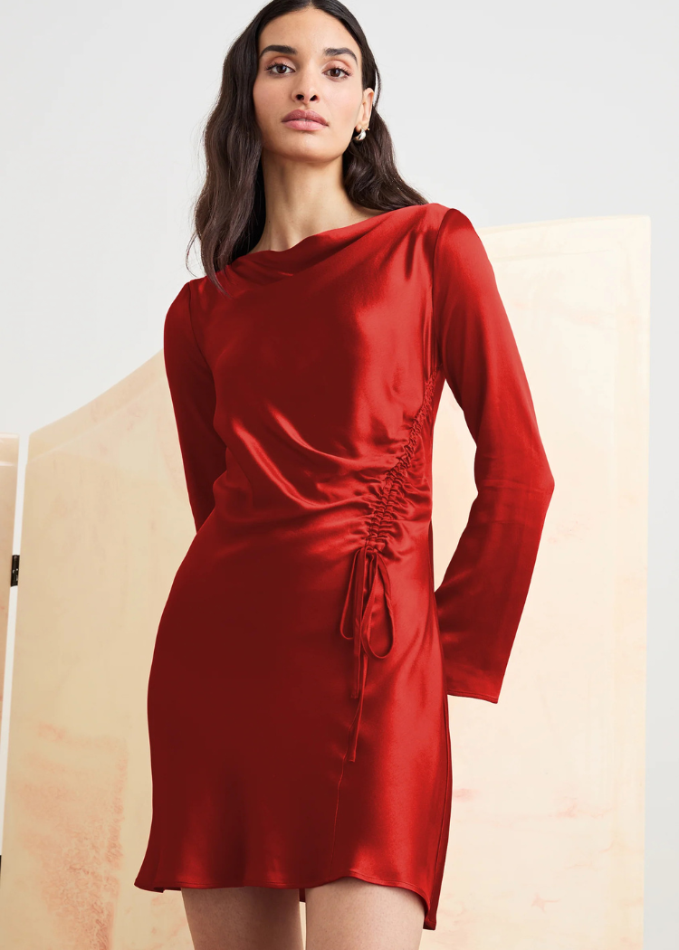 Rails Alessandra Dress- Scarlet-Hand In Pocket