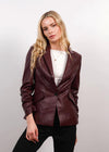 Wednesday Vegan Scrunch Blazer ***FINAL SALE***-Hand In Pocket