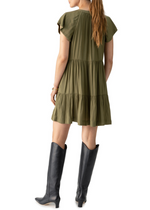 Sanctuary Modern Babydoll Dress- Burnt Olive ***FINAL SALE***-Hand In Pocket