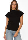 Velvet Heart Elizette Top - Black-Hand In Pocket