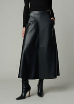 Joe's Jeans - The Tavi Leather Skirt-Hand In Pocket