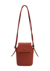 Abigail Rust Recycled Vegan Crossbody Bag-Hand In Pocket