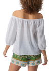 Sanctuary Beach To Bar Blouse - White ***FINAL SALE***-Hand In Pocket