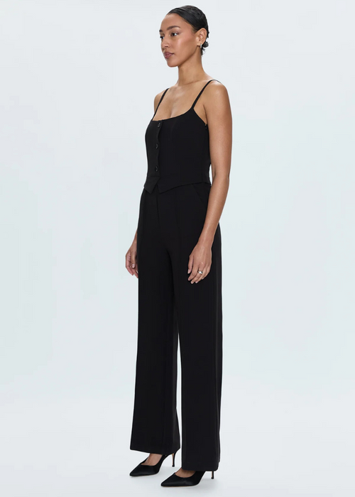 Pistola Marcia Jumpsuit- Black-Hand In Pocket