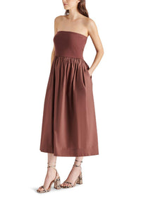 Steve Madden Lilad Dress- Warm Stone-Hand In Pocket