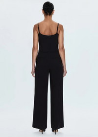 Pistola Marcia Jumpsuit- Black-Hand In Pocket