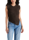 Steve Madden Jaylin Sweater- Chestnut-Hand In Pocket