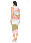 MINKPINK Danica Collared Midi Dress - Multi Abstract ***FINAL SALE***-Hand In Pocket