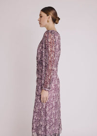 Berenice Romea Printed Midi Dress- Cassia Print ***FINAL SALE***-Hand In Pocket