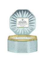 Voluspa Octagon Tin- Casa Pacifica-Hand In Pocket