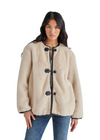 Steve Madden Yuna Jacket- Natural-Hand In Pocket