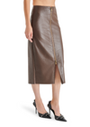 Steve Madden Hayes Midi Skirt - Espresso-Hand In Pocket