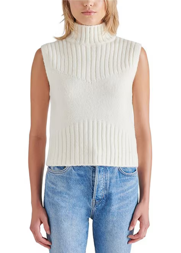 Steve Madden Serin Sweater- Cream ***FINAL SALE***-Hand In Pocket