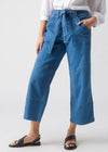 Joe's Jeans Mia Petite Wide Leg - Exhale ***FINAL SALE***-Hand In Pocket