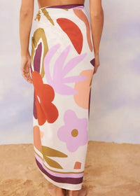 MINKPINK Rayssa Sarong - Kidult Pink Floral ***FINAL SALE***-Hand In Pocket