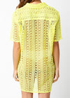 Chiara Crochet Cover Up Dress- Lime ***FINAL SALE***-Hand In Pocket