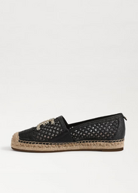 Sam Edelman Khiara Espadrile Loafer Black-Hand In Pocket