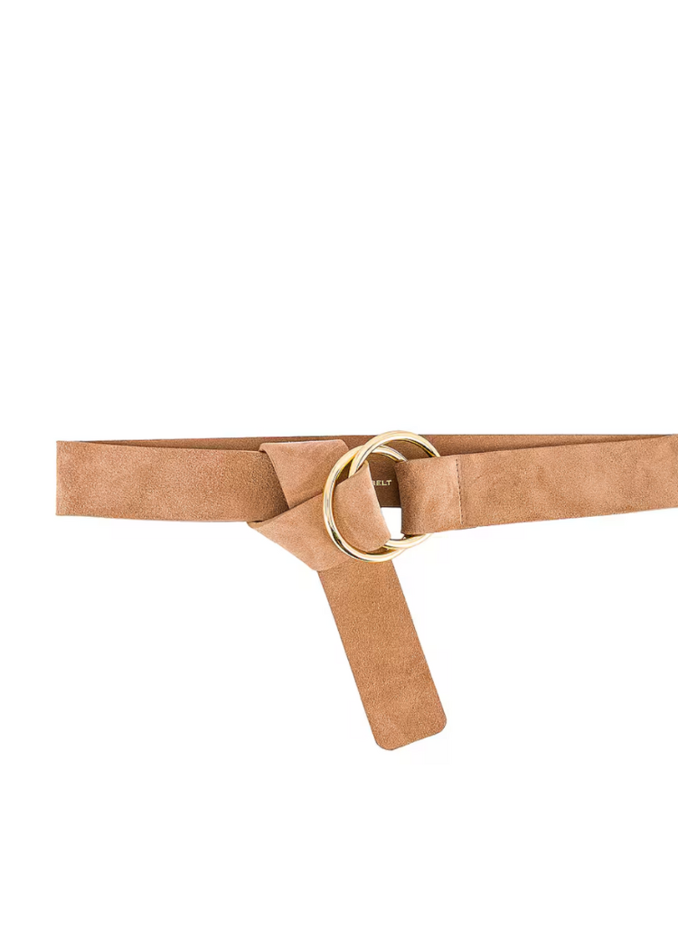 B-Low The Belt Tumble Suede- Sand Gold-Hand In Pocket