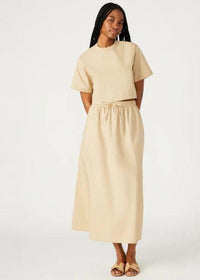 Steve Madden Sunny Skirt - Khaki ***FINAL SALE***-Hand In Pocket